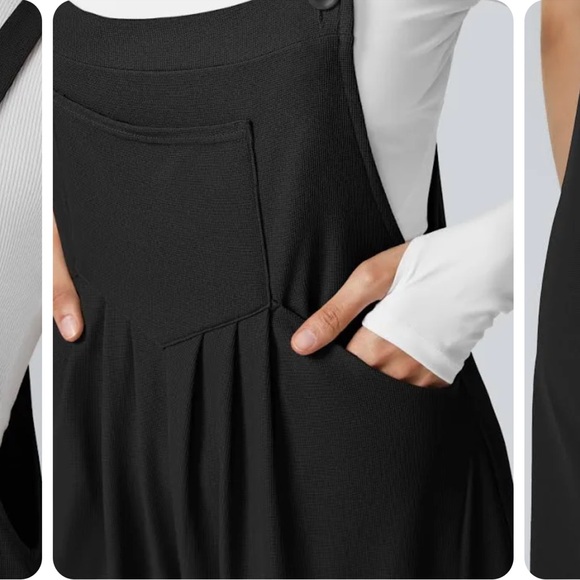 NWT HALARA Waffle Overalls - Picture 9 of 9